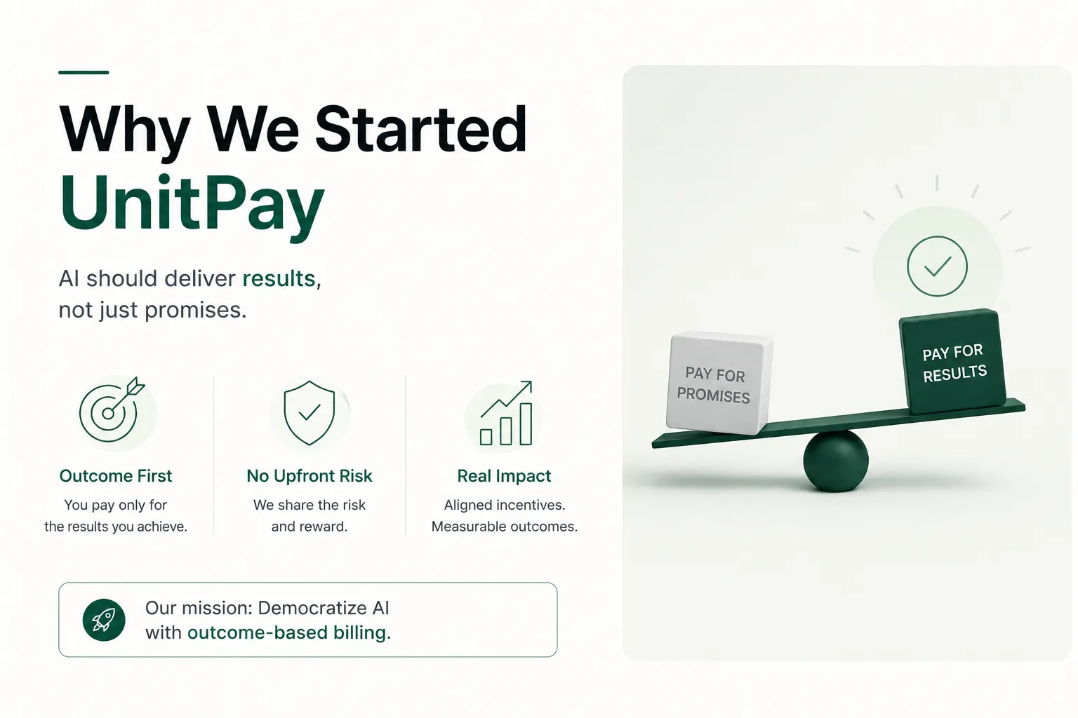 Why We Started UnitPay